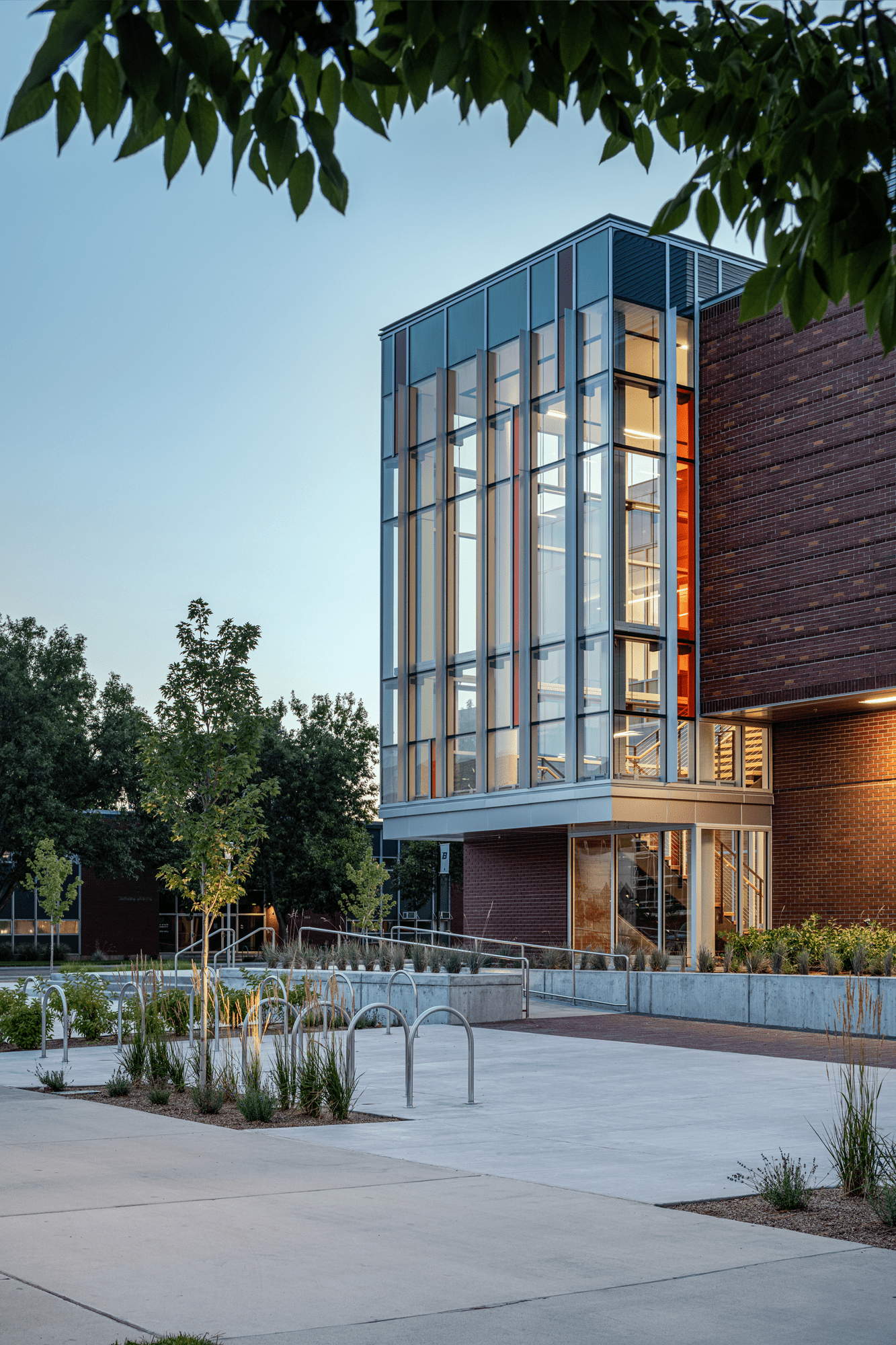 Micron Center for Materials Research at Boise State Exterior Awarded the Building Excellence Awards - Excellence in Sustainability by the City of Boise in 2021