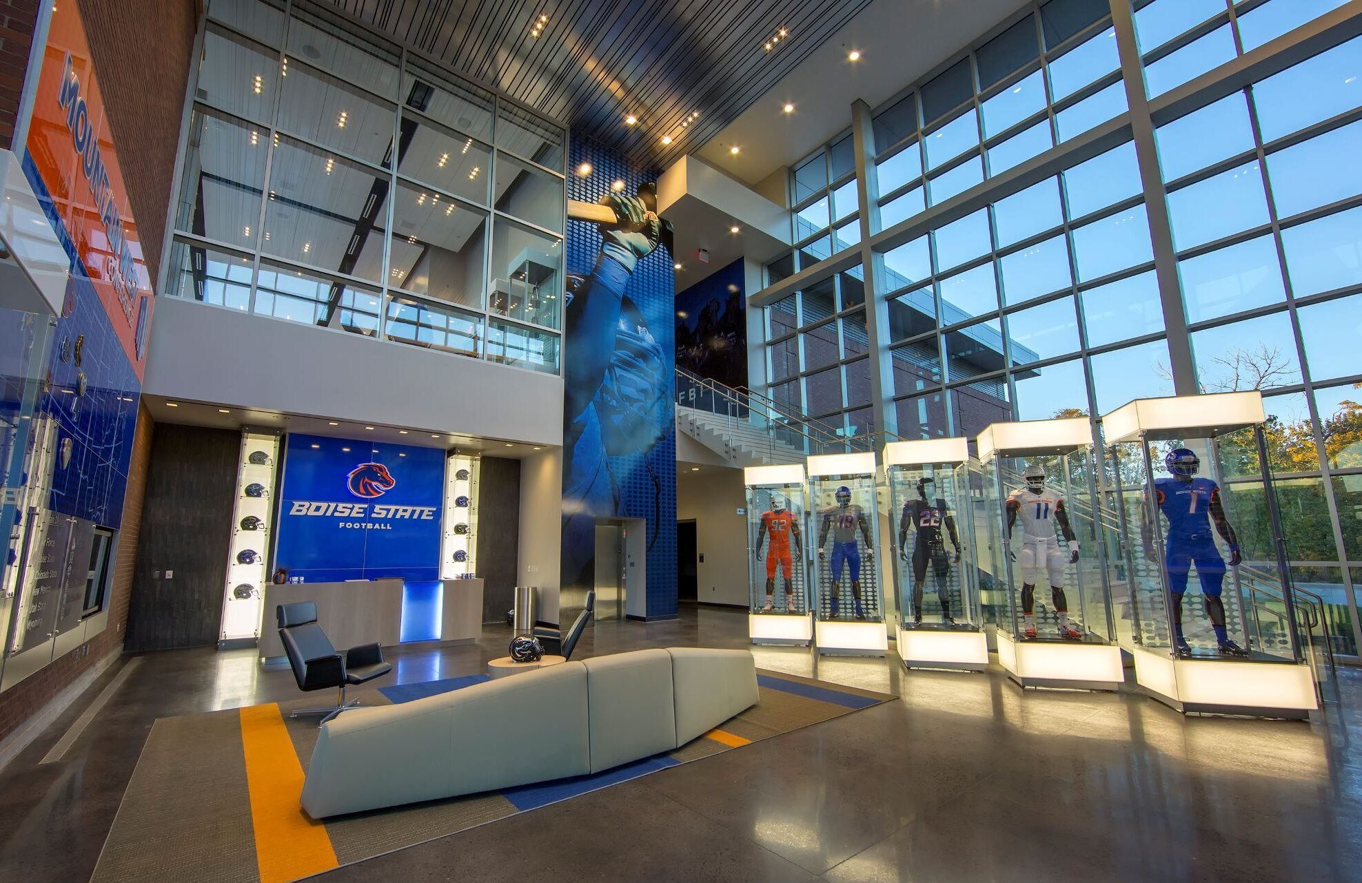 Boise State Football Complex Lobby